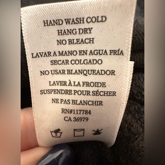 Rails Marlo Flocked Leopard Pullover Sweatshirt Cozy Lounge - Picture 9 of 9